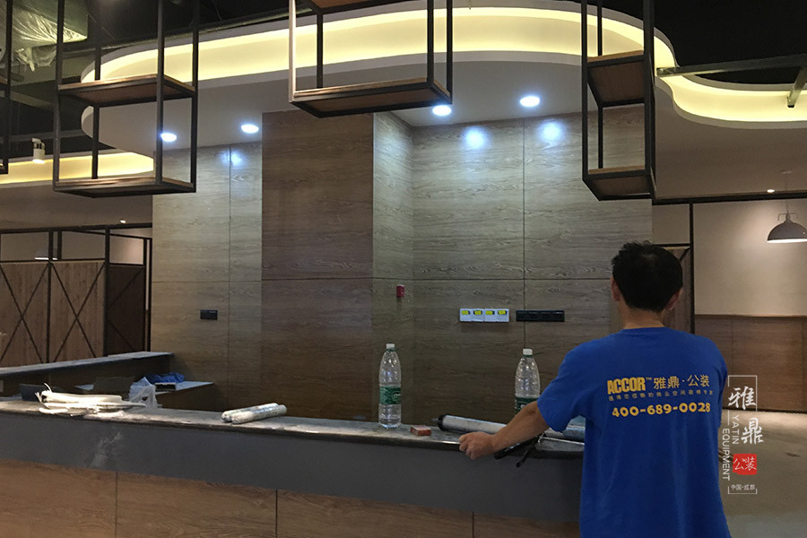 最龍蝦餐廳裝修工地現場（紅牌樓店）