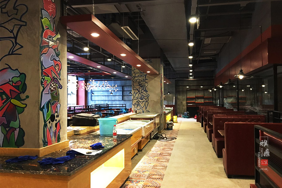 漢釜宮西餐廳裝修工地現場（銀海中心店）